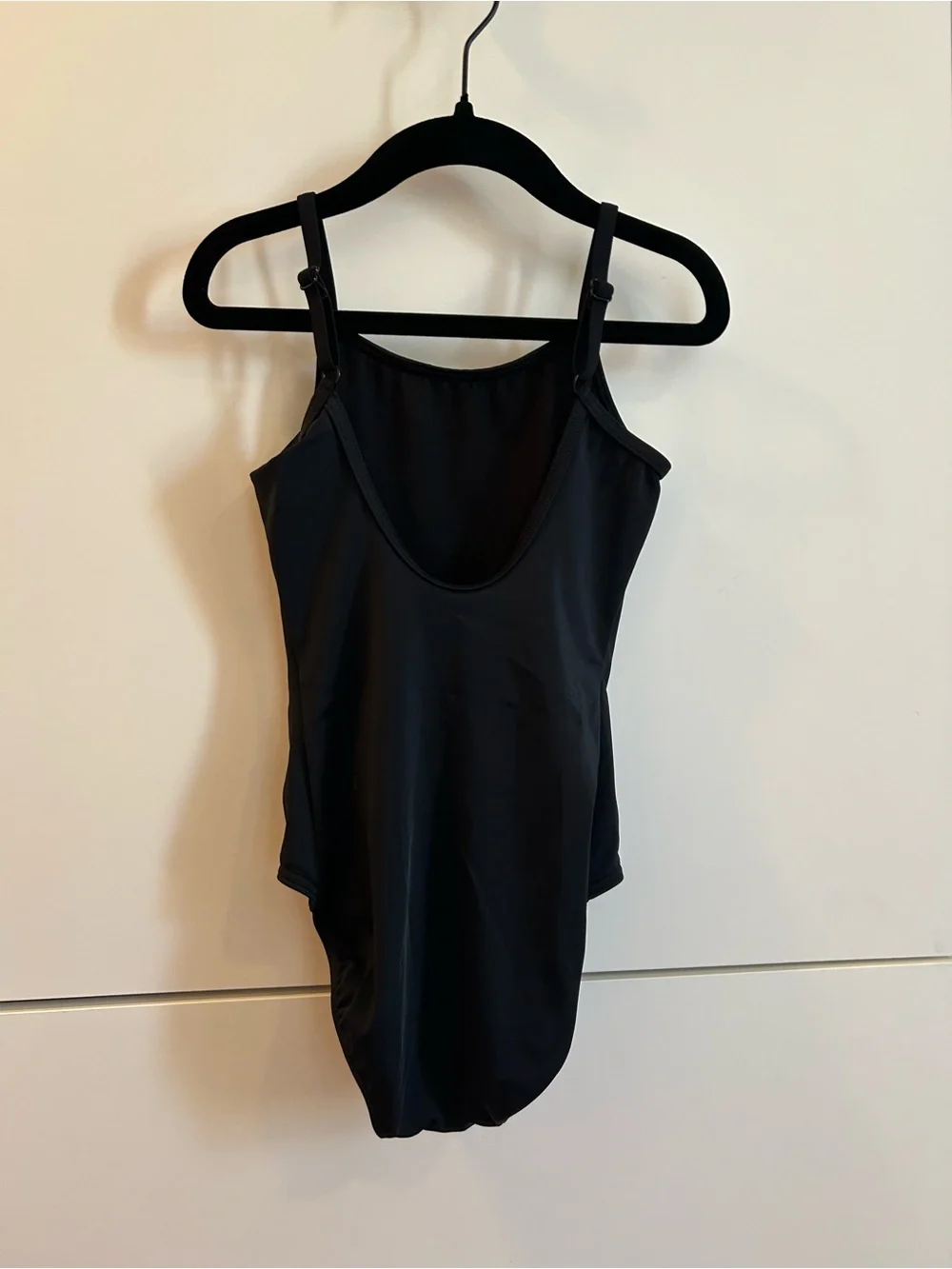 Weissman Kids Scoop Cami Black Dance / Ballet Leotard - Child’s Small